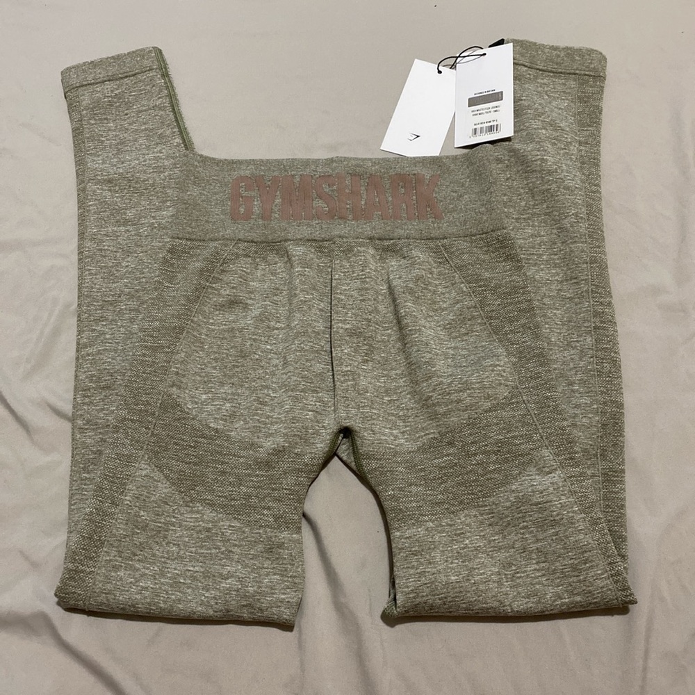 Gymshark flex high waist khaki size L